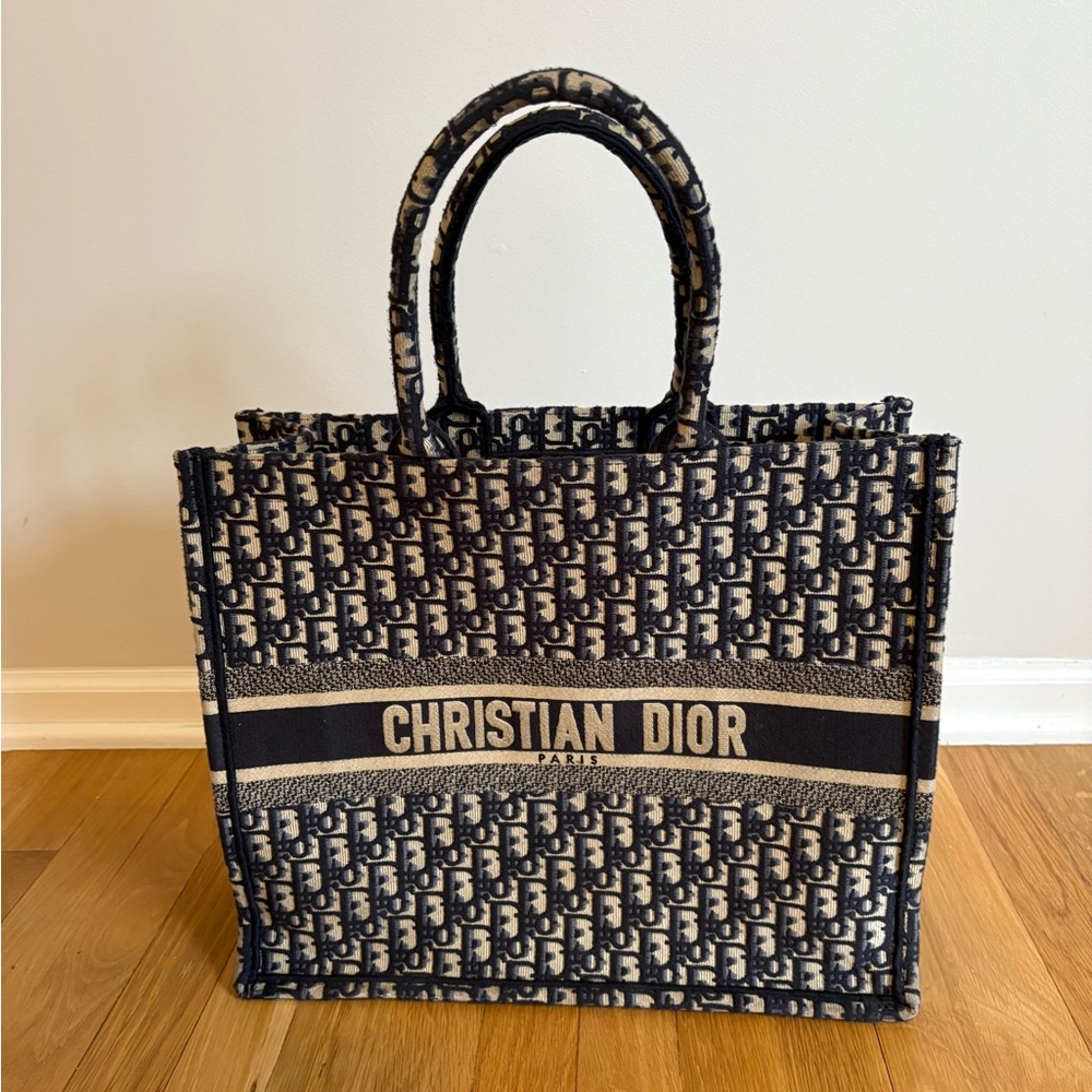 Dior Large Oblique Book Tote